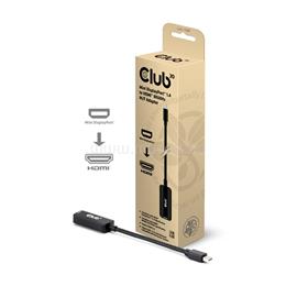 CLUB 3D Átalakító - CAC-1188 (Mini DP 1.4 to HDMI 8K60Hz, aktív, HDCP 2.2, 9 cm kábel) CAC-1188 small