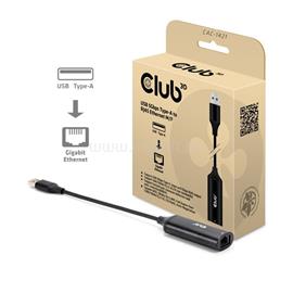 CLUB 3D Átalakító - CAC-1421 (USB-A to RJ45, 5Gb, M/F) CAC-1421 small