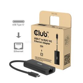 CLUB 3D Átalakító - CAC-2531 (USB-C to RJ45, 10G, M/F) CAC-2531 small
