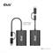 CLUB 3D Átalakító - CSV-1611(USB-C (USB-A Adapterrel) to Dual HDMI (4K/30Hz) / VGA (1080/60Hz)) CSV-1611 small