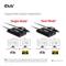 CLUB 3D Átalakító - CSV-1611(USB-C (USB-A Adapterrel) to Dual HDMI (4K/30Hz) / VGA (1080/60Hz)) CSV-1611 small