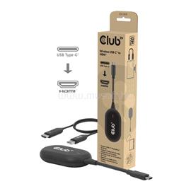 CLUB 3D Átalakító - CSV-2570 (USB-C to HDMI vezeték nélkül, 25m hatótáv, FHD 60Hz, Alt Mode, HDCP 1.4 & 2.2) CSV-2570 small
