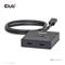 CLUB 3D CSV-2511 USB Hub (USB-C to 2xUSB-C, Bidirectional, 100W PD, 8K60Hz/4K120Hz) CSV-2511 small