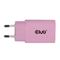 CLUB 3D Hálózati Adapter - CAC-3021 (2db/csomag, 30W USB-C, PD3.0, túltöltés védelem, kicsi méret, pink) CAC-3021 small
