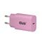 CLUB 3D Hálózati Adapter - CAC-3021 (2db/csomag, 30W USB-C, PD3.0, túltöltés védelem, kicsi méret, pink) CAC-3021 small