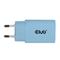 CLUB 3D Hálózati Adapter - CAC-3022 (2db/csomag, 30W USB-C, PD3.0, túltöltés védelem, kicsi méret, kék) CAC-3022 small