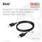 CLUB 3D Kábel - CAC-1092 (DisplayPort 2.1, DP80, 8K240Hz, 1.6m, Bi-Directional, M/M) CAC-1092 small
