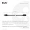 CLUB 3D CAC-1093 kábel (DisplayPort 2.1, 8K120Hz, 3m, DP54, VESA tanúsítvány, M/M) CAC-1093 small