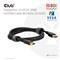 CLUB 3D Kábel - CAC-1094 (DisplayPort 2.1, 8K2420Hz, 2m, DP80, VESA tanúsítvány, M/M) CAC-1094 small