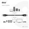 CLUB 3D kábel - CAC-1409 (USB-A Gen2, M/M, 10Gbps, 3A, 15W, 5V/3A, 0.5m) CAC-1409 small