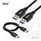 CLUB 3D kábel - CAC-1409 (USB-A Gen2, M/M, 10Gbps, 3A, 15W, 5V/3A, 0.5m) CAC-1409 small