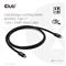 CLUB 3D Kábel - CAC-1570 (USB4 Type-C, 240W PD, 80Gbps, 8K240Hz, 4K540Hz, bidirectional, 1,2m, fehér) CAC-1570 small