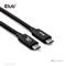 CLUB 3D Kábel - CAC-1570 (USB4 Type-C, 240W PD, 80Gbps, 8K240Hz, 4K540Hz, bidirectional, 1,2m, fehér) CAC-1570 small