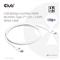 CLUB 3D Kábel - CAC-1572 (USB4 Type-C, 240W PD, 80Gbps, 8K240Hz, 4K540Hz, bidirectional, 1,2m, fekete) CAC-1572 small