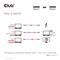 CLUB 3D Kábel - CAC-1572 (USB4 Type-C, 240W PD, 80Gbps, 8K240Hz, 4K540Hz, bidirectional, 1,2m, fekete) CAC-1572 small