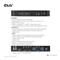 CLUB 3D KVM Switch - CSV-7210 (Dual DP, 4K60Hz, HDMI, KVM, IR távirányító) CSV-7210 small