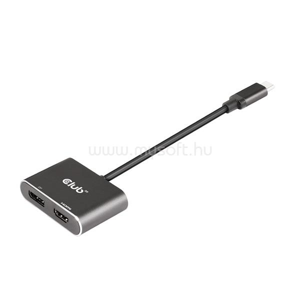 CLUB 3D USB Hub - CSV-1552 (3.2 USB-C Gen 1 to DisplayPort, HDMI, 4k60Hz)