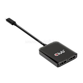 CLUB 3D USB Hub - CSV-1555 (3.2 USB-C to 2xDisplayPort, 4k60Hz) CSV-1555 small