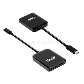 CLUB 3D USB Hub - CSV-1555 (3.2 USB-C to 2xDisplayPort, 4k60Hz) CSV-1555 small