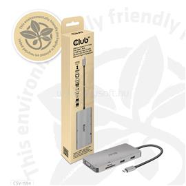 CLUB 3D USB Hub - CSV-1594 (3.1 USB-C Gen 1 to HDMI, 2xUSB-A Gen 1, USB-C Gen 1, VGA, SD, Micro SD 3.0, RJ45, 3,5 Jack) CSV-1594 small
