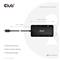 CLUB 3D USB Hub - CSV-2552 (USB-C to 2xUSB-C, 2xUSB-A, 2xHDMI, RJ45, SD/MicroSD, 100W PD, 4K60hz) CSV-2552 small