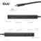 CLUB 3D USB Hub - CSV-2552 (USB-C to 2xUSB-C, 2xUSB-A, 2xHDMI, RJ45, SD/MicroSD, 100W PD, 4K60hz) CSV-2552 small