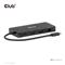 CLUB 3D USB Hub - CSV-2552 (USB-C to 2xUSB-C, 2xUSB-A, 2xHDMI, RJ45, SD/MicroSD, 100W PD, 4K60hz) CSV-2552 small