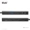 CLUB 3D USB Hub - CSV-2552 (USB-C to 2xUSB-C, 2xUSB-A, 2xHDMI, RJ45, SD/MicroSD, 100W PD, 4K60hz) CSV-2552 small