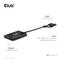 CLUB 3D CSV-1475 Video Splitter (4K60HZ, 3.2 USB-C (USB-A Adapterrel) to 2xHDMI, Displaylink) CSV-1475 small