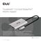 CLUB 3D Video Splitter - CSV-1586 (Thunderbolt 3 to Dual DisplayPort, 40Gbps, 4K60Hz) CSV-1586 small