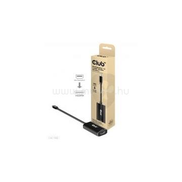 CLUB3D ADA Mini DisplayPort 1.4 to HDMI 4K120Hz with DSC1.2 Active Adapter M/F
