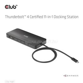 CLUB3D Thunderbolt 4 Certified 11-in-1 Docking Station CSV-1581 small