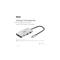 CLUB3D ADA USB Gen2 Type-C PD Charging Hub to 2x Type-C 10G ports and 2x USB Type-A 10G ports CSV-1543 small