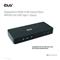 CLUB3D DisplayPort/HDMI KVM Switch/Dock 4K60Hz For USB Type-C kimenet CSV-1585 small
