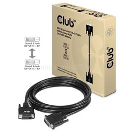 CLUB3D DVI-D Dual Link - DVI-D Dual Link 3m kétirányú kábel CAC-1223 small