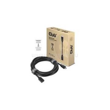 CLUB3D KAB High Speed HDMI T 1.3 / 1.4 / 2.0 HD Extension kábel 5m/16ft Male/Female