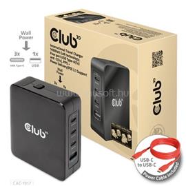 CLUB3D USB-C Power Adapter 140W hálózati töltő CAC-1917 small