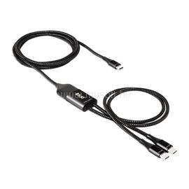 CLUB3D USB Type C - 2x USB Type C 1,83m Y töltőkábel CAC-1527 small