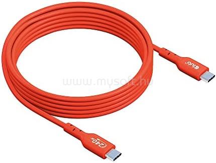 CLUB3D USB2 Type-C Bi-Directional USB-IF Certified Cable, Data 480Mb, PD 240W(48V/5A) EPR M/M 2m - 6.56ft