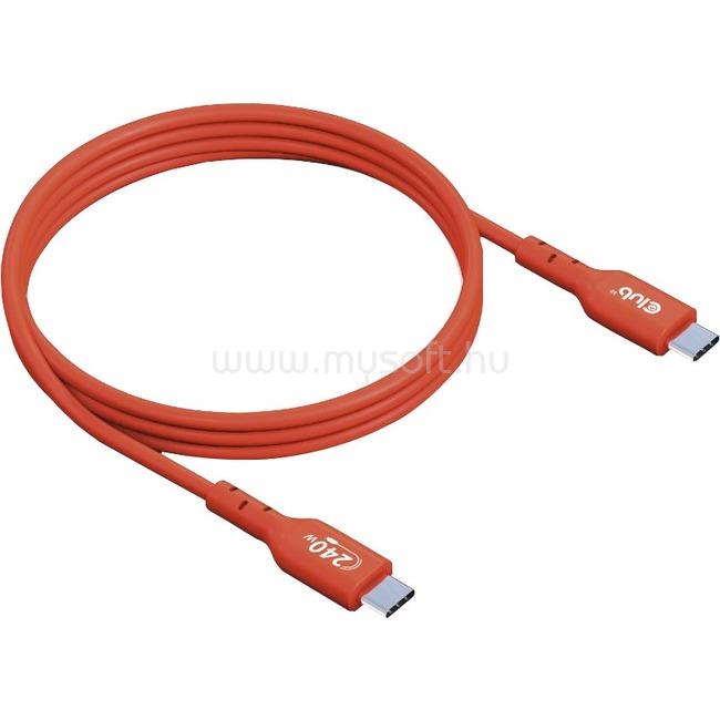 CLUB3D USB2 Type-C Bi-Directional USB-IF Certified Cable Data 480Mb, PD 240W(48V/5A) EPR M/M 1m / 3.23 ft