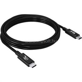 CLUB3D USB4 Gen2x2 Type-C Bi-Directional USB-IF Certified Cable 4K60Hz, Data 20Gbps, PD 240W(48V/5A) EPR M/M CAC-1575 small