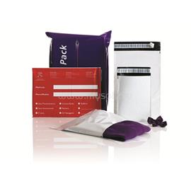 COEX Futártasak A2, 430x600 + 50 mm. szilikonos záródás 100 db/csomag Fehér/Fekete COEX_COEX68294 small