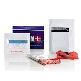 COEX Futártasak B5, 190x250 + 50 mm. szilikonos záródás 100 db/csomag Fehér/Fekete COEX_COEX68289 small