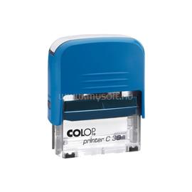COLOP Bélyegző C30 kék átlátszó ház/kék párna COLOP_58395 small