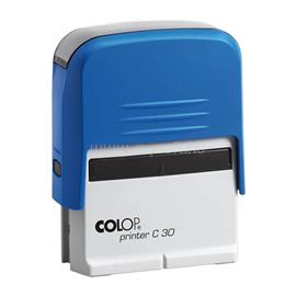 COLOP Bélyegző C30 kék ház/fekete párna COLOP_CO01373003 small