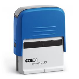 COLOP Bélyegző C30 kék ház/kék párna COLOP_COLOPC30KK small