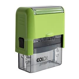 COLOP Bélyegző C30 zöld átlátszó ház/kék párna COLOP_62535 small