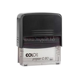 COLOP Bélyegző C60 átlátszó fekete ház/natúr párna COLOP_57349 small