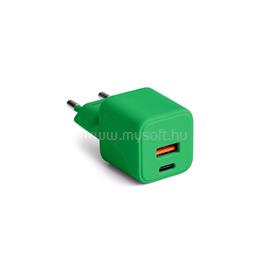 COLORUM TÖLTŐ USB-A + USB-C 30W (ZÖLD) COL718586 small