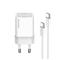COLORWAY AC töltő GaN Mini CW-CHS052PDC-WT 25W PD port PPS USB-C fehér kábel Type-C CW-CHS052PDC-WT small